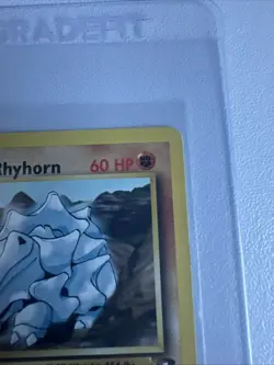 Blaine’s Rhyhorn 1st Edition Gym Challenge 65/132 WOTC Vintage Pokemon - Image 5