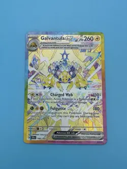 Pokemon Tcg Galvantula ex 168/142 Stellar Crown Special Illustration Rare [MINT] - Image 3