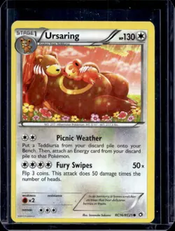 2013 Pokemon Black & White Legendary Treasures Ursaring Radiant Collection #RC16 - Image 1