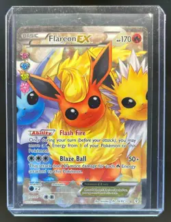 2016 Pokemon Generations Flareon EX Ultra Rare #RC28/RC32 - Image 1