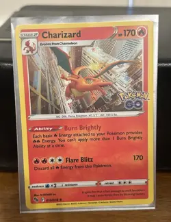 Charizard 010/078 Holo Rare Pokemon Go Cards Pokemon Card TCG Nm Near Mint - Image 1