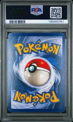 1999 POKEMON FOSSIL 1ST ED #8 HYPNO-HOLO PSA 8 - Image 2
