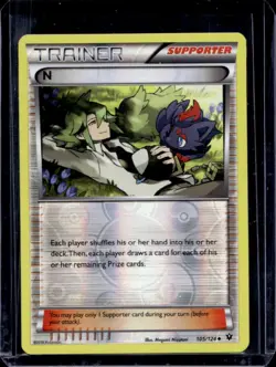 2016 Pokemon XY Fates Collide N #105/124 - Image 1