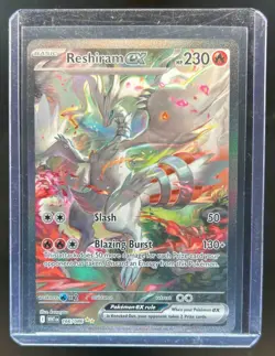 2025 Pokemon SV White Flare Reshiram ex Special Illustration Rare #166/086 - Image 1