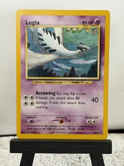 Pokemon Neo Revelation Lugia Card 20/64 Regular Non-Holo Rare - Image 1