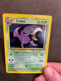 Crobat Holo Rare Neo Revelation 04/64 Pokemon TCG LP - Image 2