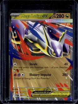 2025 Pokemon Mega Evolution MEG EN Latias ex Double Rare #100/132 - Image 1