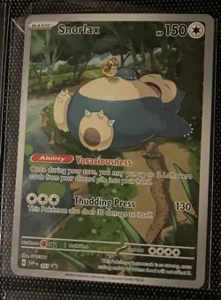 Pokemon TCG Snorlax SVP 051 Scarlet & Violet 151 Promo NM - Image 1