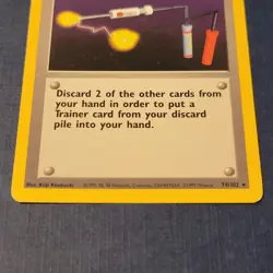 Pokemon Item Finder 74/102 Base Set Regular Lightly Played *FREE SHIPPING* - Image 3