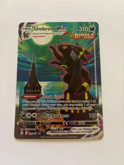 2021 Pokemon Sword & Shield Evolving Skies #215 UMBREON Vmax FA Secret Rare - Image 1