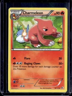2013 Pokemon Black & White Legendary Treasures Charmeleon #18/113 - Image 1