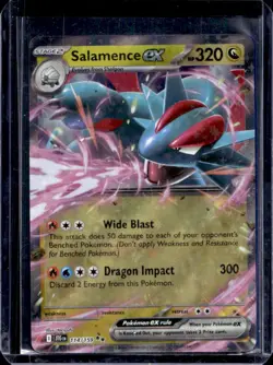 2025 Pokemon SV Journey Together JTG EN Salamence ex #114/159 - Image 1