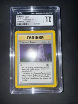 POKEMON TOWER - CGC 10 - BLACK STAR PROMOS - POKEMON - GEM MINT - Image 1