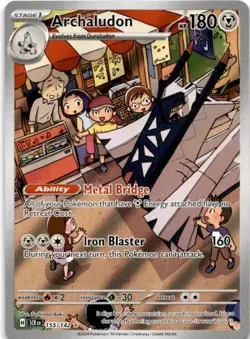 Pokemon TCG Pokemon Archaludon SAR 155/142 Stellar Crown - Image 1