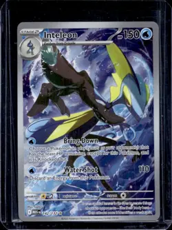 2025 Pokemon Mega Evolution MEG EN Inteleon Illustration Rare #142/132 - Image 1