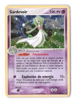 Pokemon SPANISH Gardevoir 7/109 Ruby and Sapphire LP Holo - Image 1