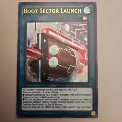Yu-Gi-Oh Boot Sector Launch Ultra Rare 1st Edition EXFO-EN053 - Image 1