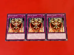 3x Jar Of Greed | YS14-EN038 | Commons | MP | 1st Edition | YuGiOh! - Image 1