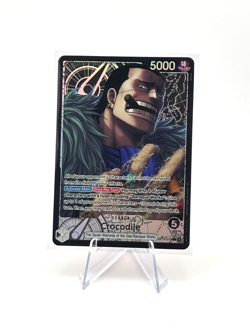ONE PIECE THE AZURE SEA'S SEVEN CROCODILE ALT ART LEADER OP14-079 ALTERNATE ART - Image 1