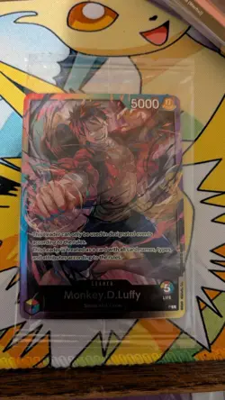 One Piece Monkey. D. Luffy P-L Multicolor Leader PROMO Sealed Battle Vol 2 - Image 1