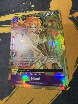 Nami Parallel Alt Art PRB02-012 The Best Vol. 2 English One Piece TCG - Image 2