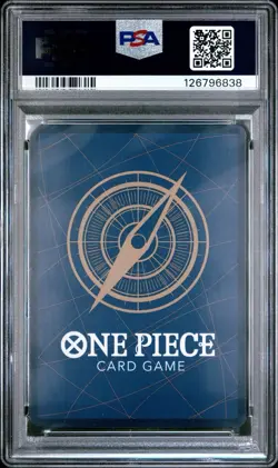 2023 One Piece OP05 Awakening Of The New Era EN Monkey D. Luffy #119 SEC PSA 10 - Image 2