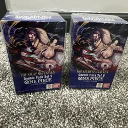 One Piece DP09 Double Pack Set 9 The Azure Sea’s Seven OP14 (X2)- Factory Sealed - Image 1