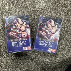 One Piece DP09 Double Pack Set 9 The Azure Sea’s Seven OP14 (X2)- Factory Sealed - Image 2