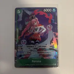 Perona Alt Art OP14-033 SR Alt Art The Azure Sea's Seven ONE PIECE TCG English - Image 1