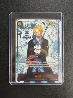 Sabo OP13-120 Secret Rare Alternate Art Carrying On His Will One Piece TCG NM - Image 1