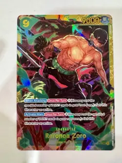 One Piece CCG English OP06-118 Roronoa Zoro SEC - Image 1