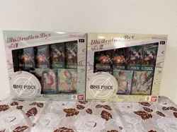 One Piece Trading Card Game: Illustration Box Volume 1 & Volume 2 SEALED - Image 1