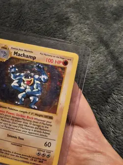 Pokemon Card - Machamp 8/102 Base Set Shadowless 1st Edition - Holo - Image 5