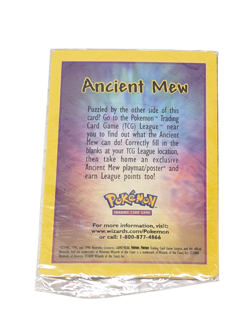 Pokemon the Movie 2000 Ancient Mew Card, Sealed - Image 2