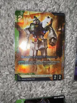 Gundam AGE-1 Normal - Dual Impact (GD02)-021 LR Near Mint Legendary Rare Cards - Image 2