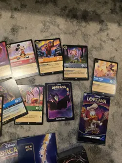 Disney Lorcana Shimmering Skies Starter Deck & Cards - Image 3
