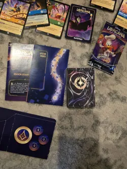 Disney Lorcana Shimmering Skies Starter Deck & Cards - Image 4
