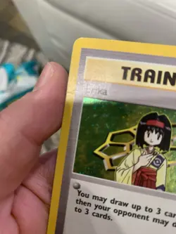 Pokemon TCG Erika Gym Heroes Trainer Unlimited Holo Rare Card 16/132 - Ungraded - Image 4