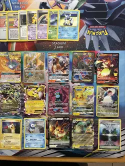 Vintage & Modern Pokemon Card Lot Holo Reverse Holo Etc Charizard Rayquaza Entei - Image 2