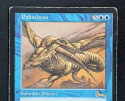 MTG Palinchron- DAMAGED/INKED -Urza's Legacy Magic the Gathering Card # 38 - Image 3
