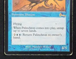 MTG Palinchron- DAMAGED/INKED -Urza's Legacy Magic the Gathering Card # 38 - Image 4