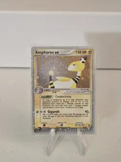 Pokemon TCG Ampharos EX Holo Card 89/97 Ultra Rare, EX Dragon - Image 1