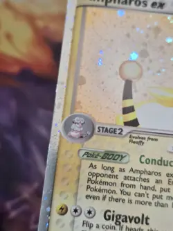 Pokemon TCG Ampharos EX Holo Card 89/97 Ultra Rare, EX Dragon - Image 5