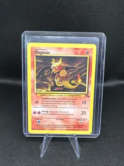 Pokemon TCG Magmar Fossil Card 39/62 Regular Uncommon - Image 1