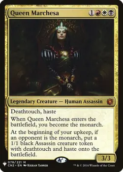 Queen Marchesa (NM) #78 The List Conspiracy: Take the Crown Magic card MTG - Image 1
