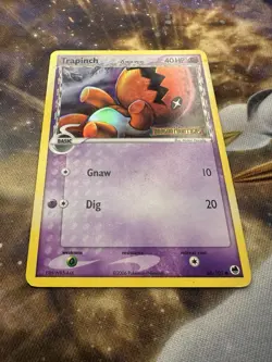 Pokemon Card - Trapinch Dragon Frontiers Stamped 68/101 Reverse Holo MP - Image 3
