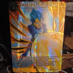 Vegeta’s Final Flash BT9-133 IAR Foil Dragon Ball Super Card - Image 1