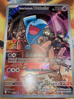 Team Rocket's Wobbuffet Promo SV: Scarlet & Violet Promo Cards 203 NM - Image 1
