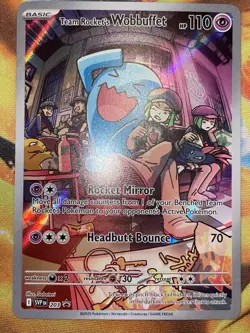Team Rocket's Wobbuffet Promo SV: Scarlet & Violet Promo Cards 203 NM - Image 2
