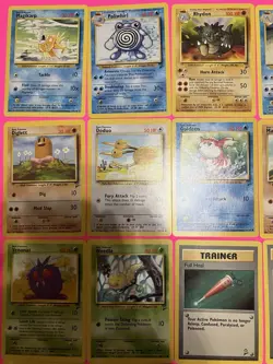 25 Different Pokemon Base Set 2 Cards, Vintage 2000 Wizards Of The Coast, NM-MP - Image 2